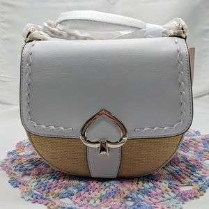 Kate Spade new york - Street Style 2WAY Bi-color Chain Plain Leather Crossbody